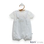 Син гащеризон за бебе New Linen Caramell CR-TE2435-MAVI R1