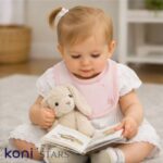 Mini Lamb памучен лигавник 3 бр за бебе Caramell R7