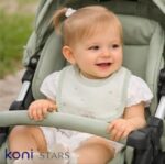 Mini Lamb памучен лигавник 3 бр за бебе Caramell R8