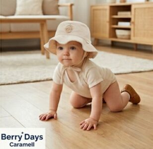Шапка за бебе Berry Days CaramellBerry Days Caramell CR-SPK1647-BEJ R5