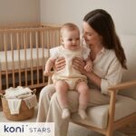 Бебешки бежов комплект за момиче Smile Caramell CR-TKK2403-BEJ R5