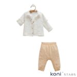 Бебешки к-т бежов 3 части Hello Summer Caramell CR-TKE2461-BEJ R0