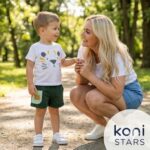 Бебешки комплект бяло и зелено RA-2016-Green R9