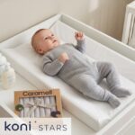 Бебешки сиви памучни кърпички 7 бр Hello Forest Caramell MND1963-GRI R4