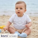 Бежов детски летен комплект за момче Polo Caramell CR-TKE2399 R5