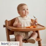 Бежов комплект за бебе момиче Lace Flowers Caramell CR-TKK2448-BEJ R5
