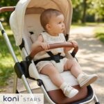 Бежов комплект за бебе момиче Lace Flowers Caramell CR-TKK2448-BEJ R6