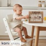 Бежови памучни кърпички за бебе 7 бр Tiny Lace Caramell MND1894-BEJ R3