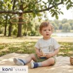 Детски зелен летен комплект за момче Hello Summer Caramell CR-TKE2460-YESIL R4