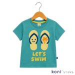 Детски к-т тюркоаз и жълто RACH Let’s Swim RA-2019-TrYellow R1