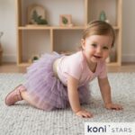 Детски комплект светло розово с лилава тюл пола Rach RA-2015-L.Pink R7