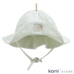 Зелена детска лятна шапка за момиче Little Girl Caramell CR-SPK1668-GREEN R1