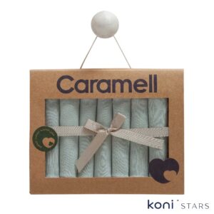 Good Baby зелени памучни кърпички 7 бр за бебе Caramell MND1842-GREEN