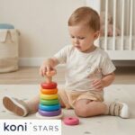 Детски летен бежов комплект за момче Hello Summer Caramell CR-TKE2460-BEJ R7